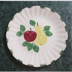 Vintage Blue Ridge Southern Potteries 10.25" Dinner Plate "ORCHARD GLORY"